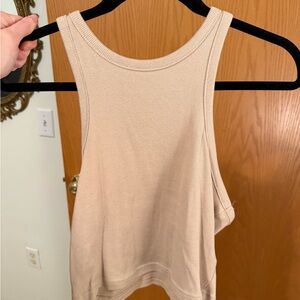 H&M Women's Cream Tank Top